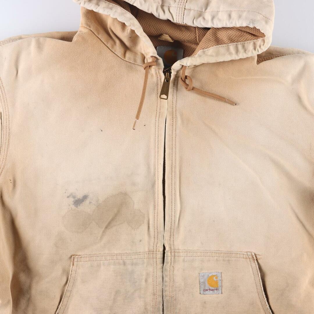 90年代 カーハート Carhartt アクティブジャケット ダック地ワークジャケット USA製 メンズXL ヴィンテージ /eaa286556 3