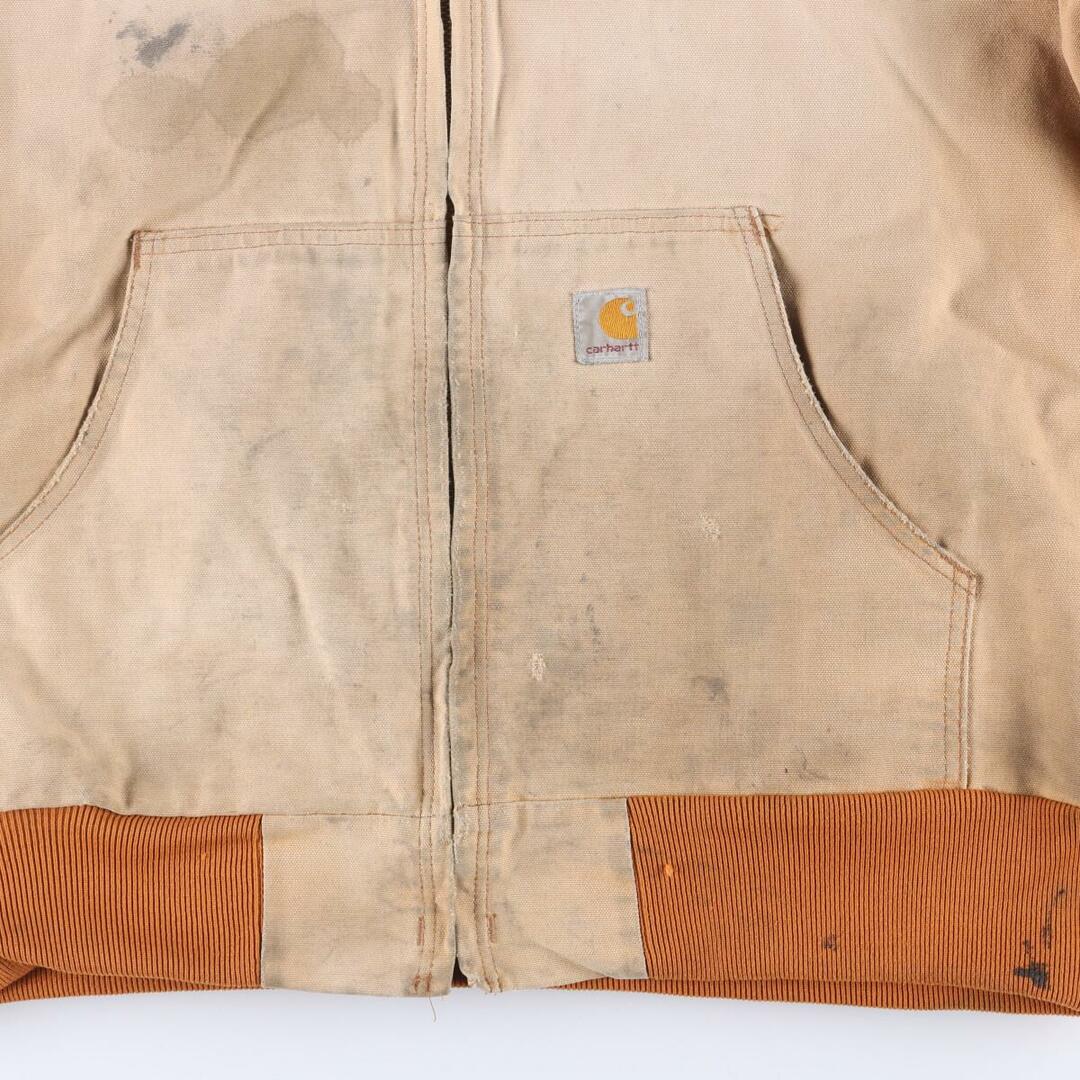 90年代 カーハート Carhartt アクティブジャケット ダック地ワークジャケット USA製 メンズXL ヴィンテージ /eaa286556 4