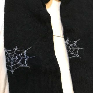 ザラキッズ(ZARA KIDS)の【ZARABABY】ザラベビー 黒 レギンス タイツ ハロウィン 12-24M(靴下/タイツ)