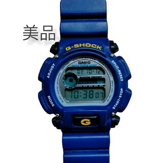美品  箱ありCASIO G-SHOCK DW-9052 ネイビー 青 腕時計