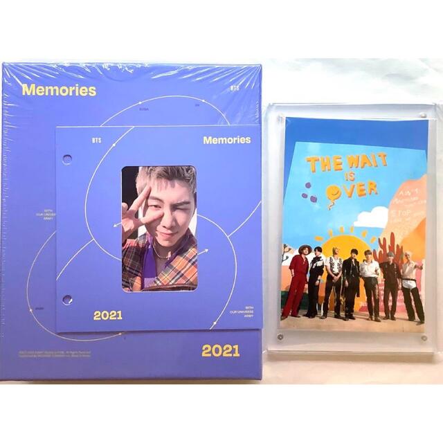 アイドルBTS Memories of 2021 Blu-ray + トレカ ナムジュン