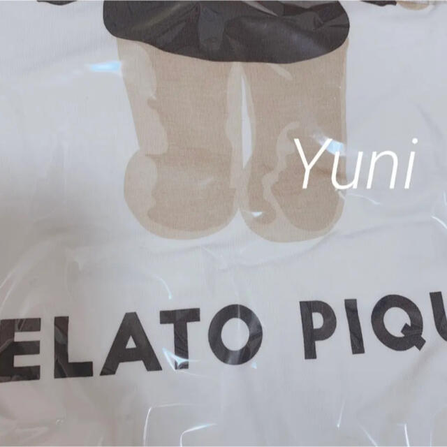 gelato pique(ジェラートピケ)の正規品♡ベアワンポイントTシャツ♡ヴィッセル神戸 レディースのルームウェア/パジャマ(ルームウェア)の商品写真