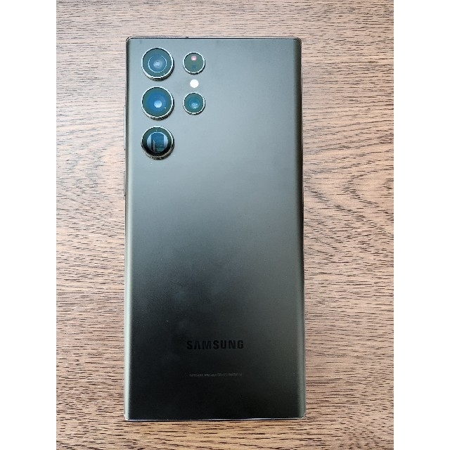 【極美品】Galaxy S22 Ultra 韓国版 512/ブラック 2