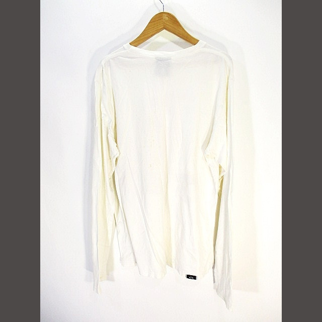 HYSTERIC GLAMOUR(ヒステリックグラマー)の HYSTERIC GLAMOUR Tシャツ カットソー 長袖 白 M ZX メンズのトップス(Tシャツ/カットソー(七分/長袖))の商品写真