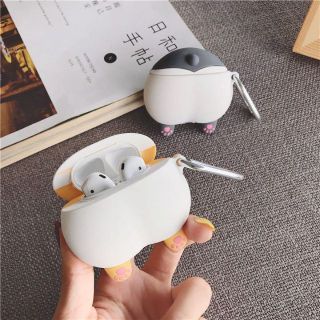 AirPods airpods第1世代/第2世代 ケース イヤホンケース(ヘッドフォン/イヤフォン)