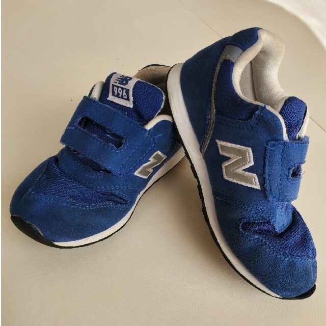 New Balance(ニューバランス)のnew balance　16.5 ニューバランス　青　996 キッズ/ベビー/マタニティのキッズ靴/シューズ(15cm~)(スニーカー)の商品写真