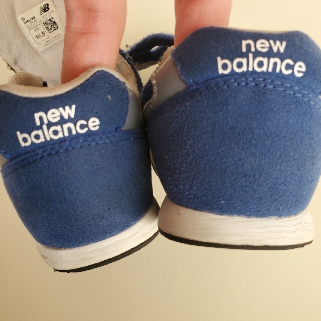 New Balance(ニューバランス)のnew balance　16.5 ニューバランス　青　996 キッズ/ベビー/マタニティのキッズ靴/シューズ(15cm~)(スニーカー)の商品写真