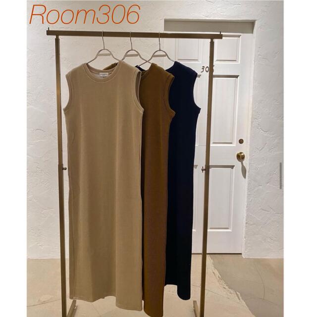 room306 CONTEMPORARY(ルームサンマルロクコンテンポラリー)の美品【Room306】Back slit long one-piece S レディースのワンピース(ロングワンピース/マキシワンピース)の商品写真