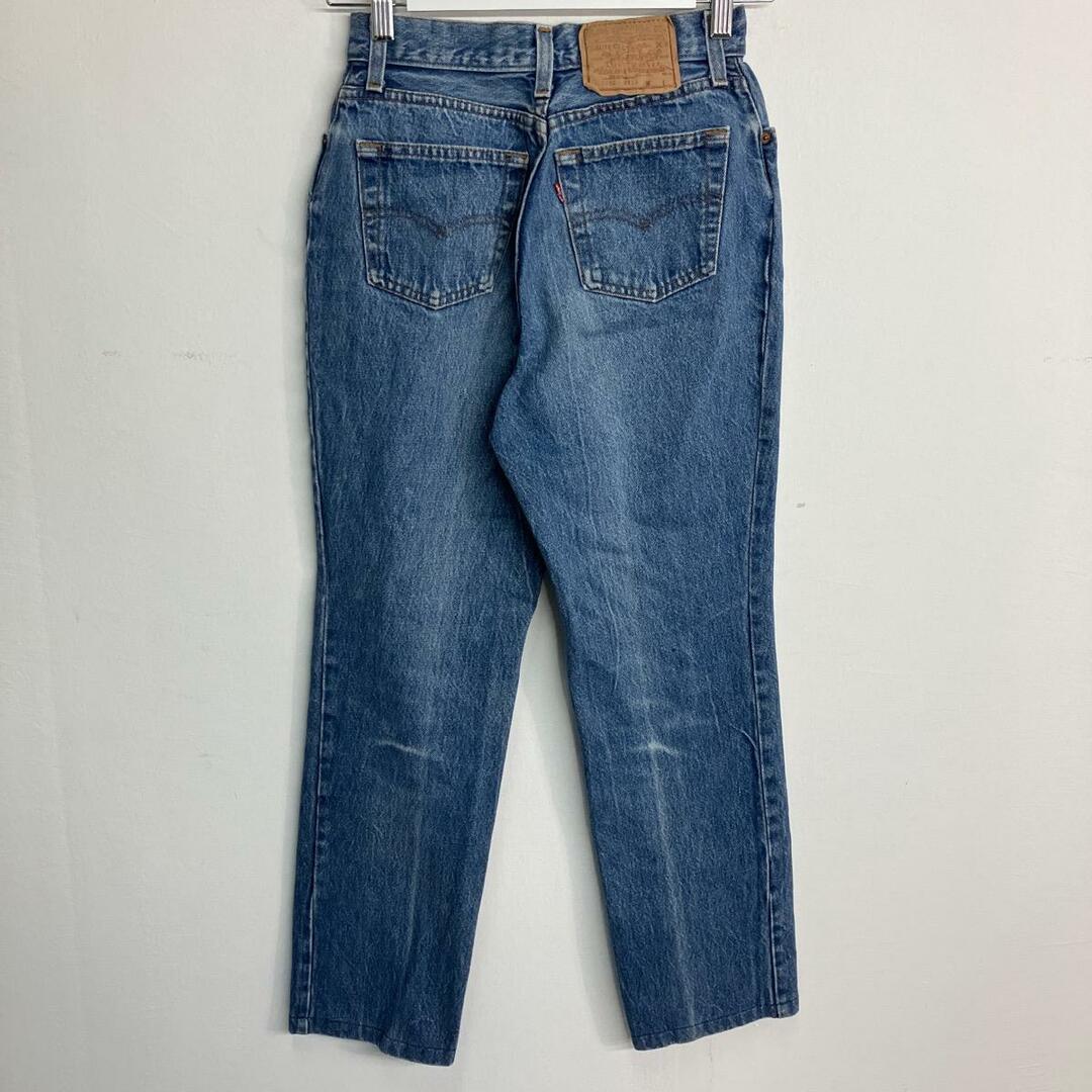 80年代 リーバイス Levi's リーバイス18501-0115 ジーンズ ストレートデニムパンツ USA製 レディースM(w26) ヴィンテージ /eaa271343 1