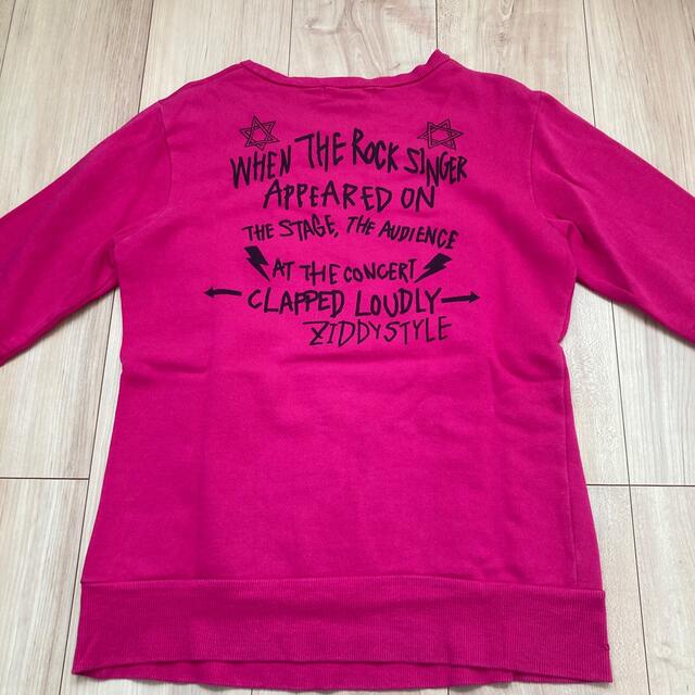 ZIDDY(ジディー)のZIDDY トレーナー キッズ/ベビー/マタニティのキッズ服女の子用(90cm~)(Tシャツ/カットソー)の商品写真