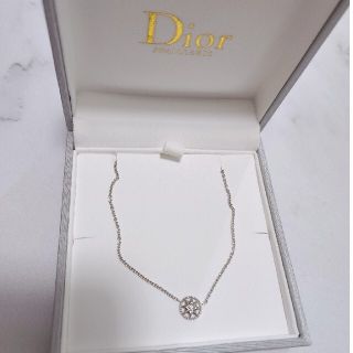 Diorディオール✩ローズデヴァンネックレスK18