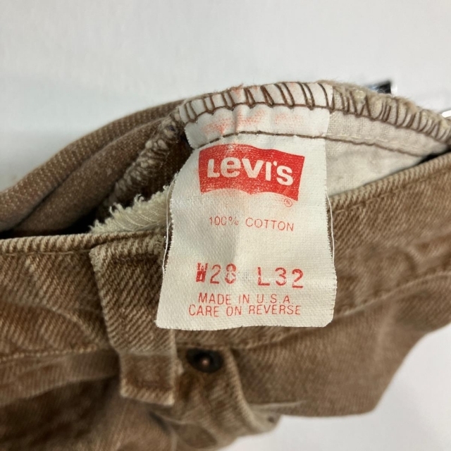 90年代 リーバイス Levi's 550 テーパードジーンズ デニムパンツ USA製 レディースL(w28) ヴィンテージ /eaa271346 2