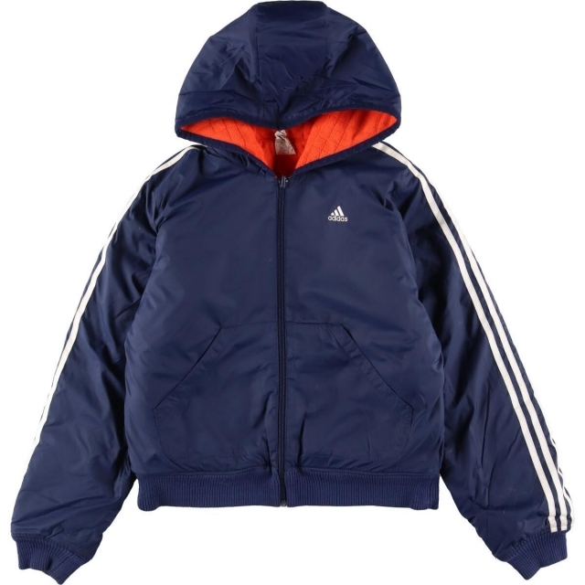 90s adidas アディダス　ナイロンジャケット　ベンチコート　O XL