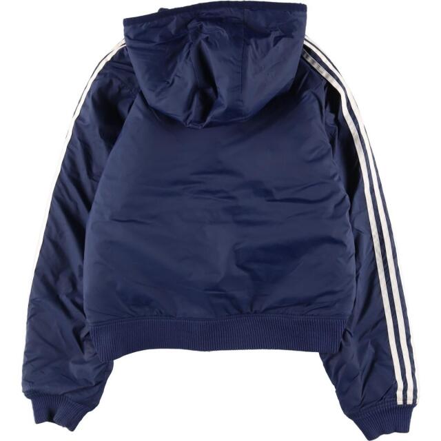 adidas - 古着 アディダス adidas リバーシブル フード付き 中綿