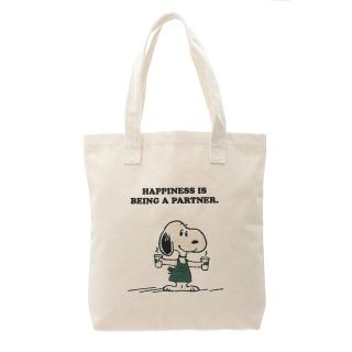 スターバックスコーヒー(Starbucks Coffee)の【新品未使用】スターバックス　キャンバストート　PEANUTS(トートバッグ)