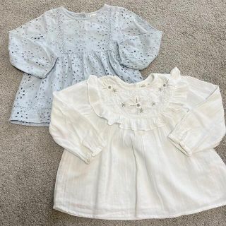 ザラキッズ(ZARA KIDS)のzarababy ザラベビー ブラウス2枚セット 104cm(ブラウス)