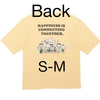 スターバックスコーヒー(Starbucks Coffee)の【新品未使用】スターバックス　オーバーサイズTシャツ　PEANUTS S-M(Tシャツ(半袖/袖なし))