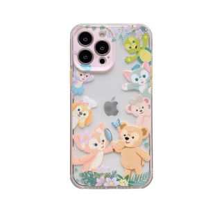 即日発送　iPhone13用　ダッフィーフレンズ　リーナベル　カバー(iPhoneケース)