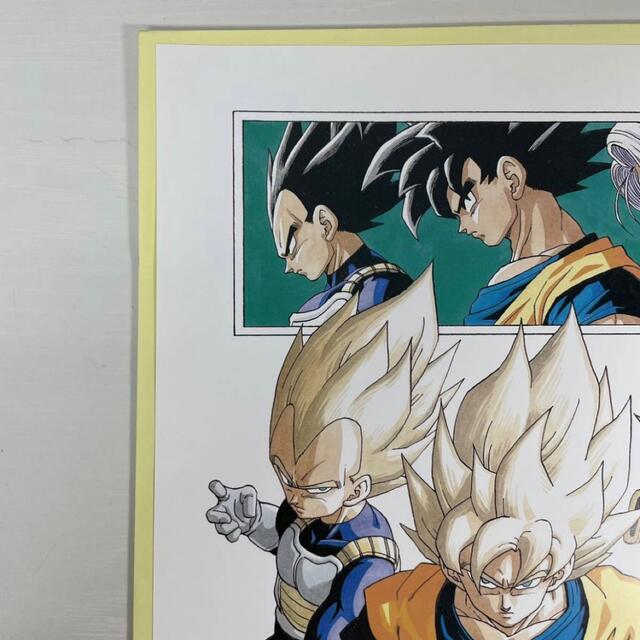 ★561 鳥山明の世界展 C 複製原画 ポスター 複製サイン ドラゴンボール