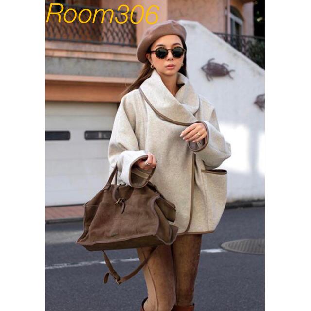 room306 CONTEMPORARY - 新品【Room306】Piping dolman poncho coatの通販 by ぴよ's