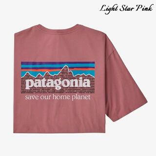 パタゴニア(patagonia)のpatagonia Tシャツ　6 Mission Organic ピンク XL(Tシャツ/カットソー(半袖/袖なし))