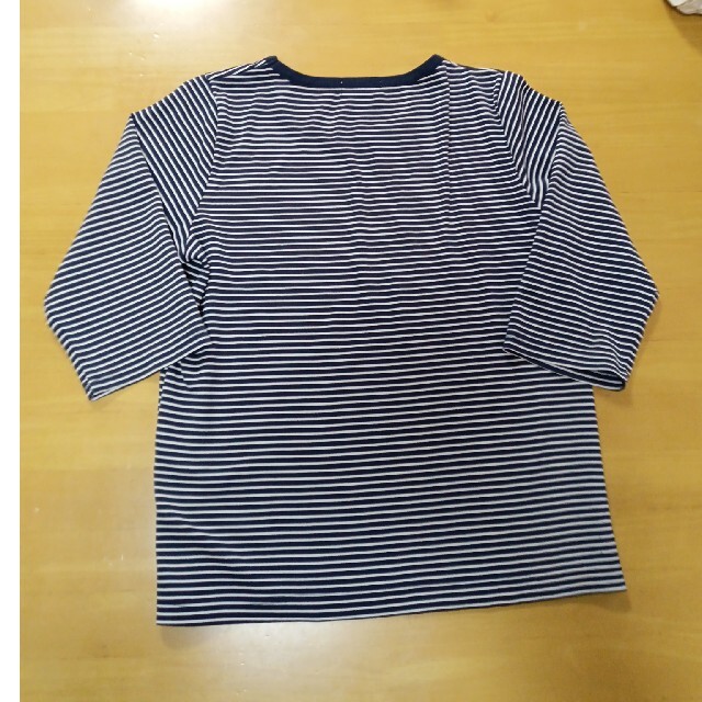 Kaepa(ケイパ)のハナママ様専用ページです。   白紺ボーダー　七分袖Tシャツ レディースのトップス(Tシャツ(長袖/七分))の商品写真