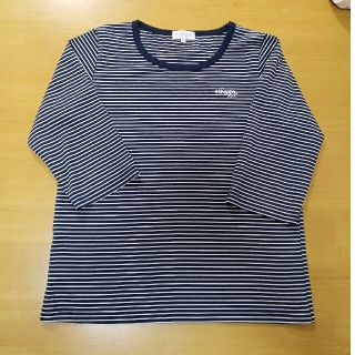 ケイパ(Kaepa)のハナママ様専用ページです。   白紺ボーダー　七分袖Tシャツ(Tシャツ(長袖/七分))