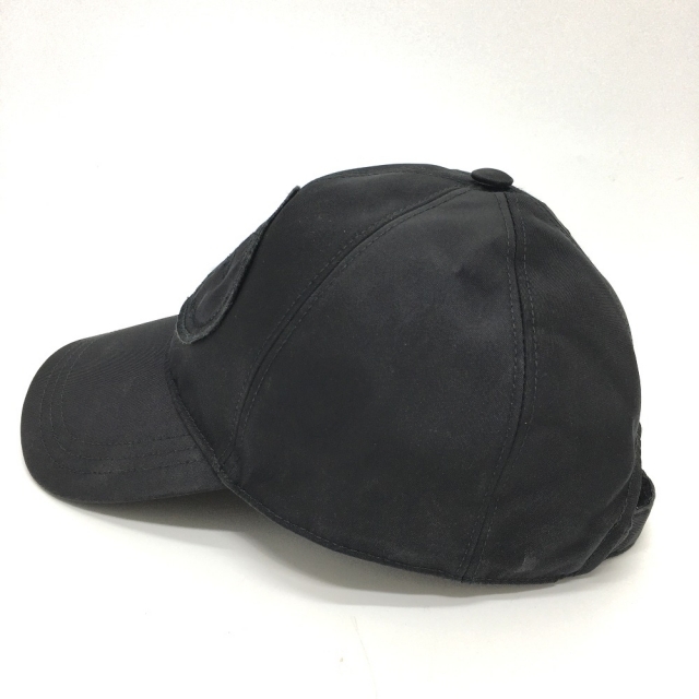 PRADA(プラダ)のプラダ PRADA カナパ/ロゴ 2HC143 ファッション小物 ベースボール キャップ ナイロン ブラック レディースの帽子(キャップ)の商品写真