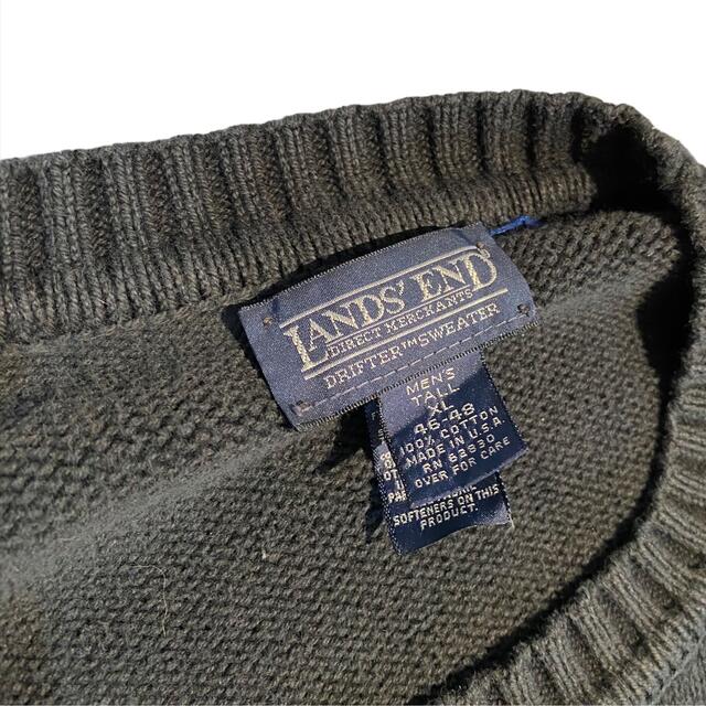 LANDS’END(ランズエンド)の90s LAND'S END セーター USA製 古着 ビンテージ ビッグサイズ メンズのトップス(ニット/セーター)の商品写真