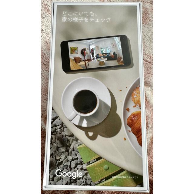 Google(グーグル)のGoogleNestCam防犯カメラ屋内用 第2世代nest cam スマホ/家電/カメラのスマホ/家電/カメラ その他(防犯カメラ)の商品写真