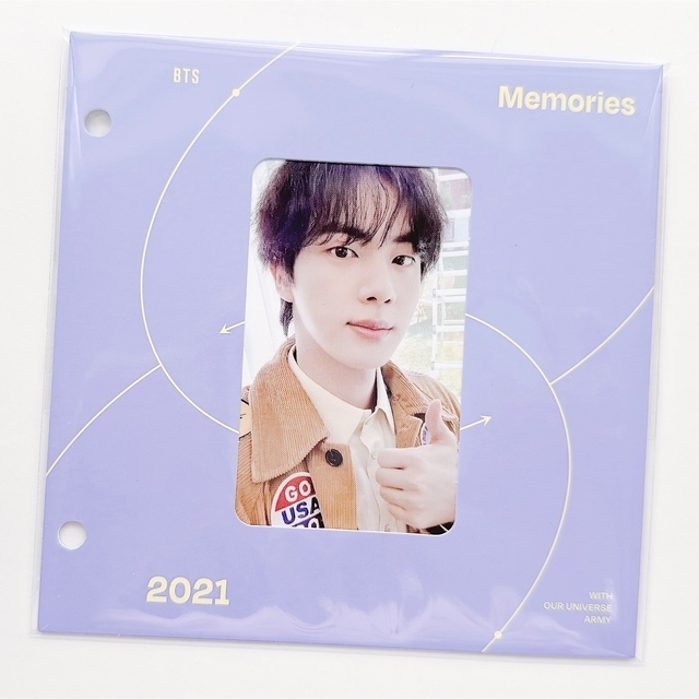 BTS Memories 2021 Blu-ray トレカ ❤︎ ジン 台紙付き