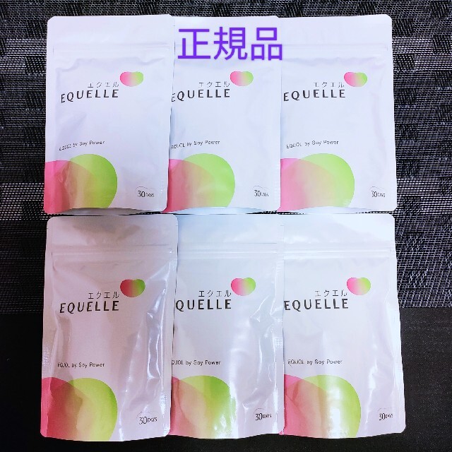 大塚製薬 エクエル EQUELLE 30日分(120粒) ×6袋 正規品