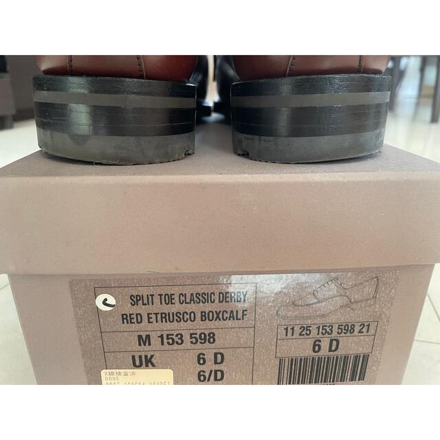 美品 j.m.weston 598 スプリットトゥダービー 6D 美品 j.m.weston 598 スプリットトゥダービー 6D