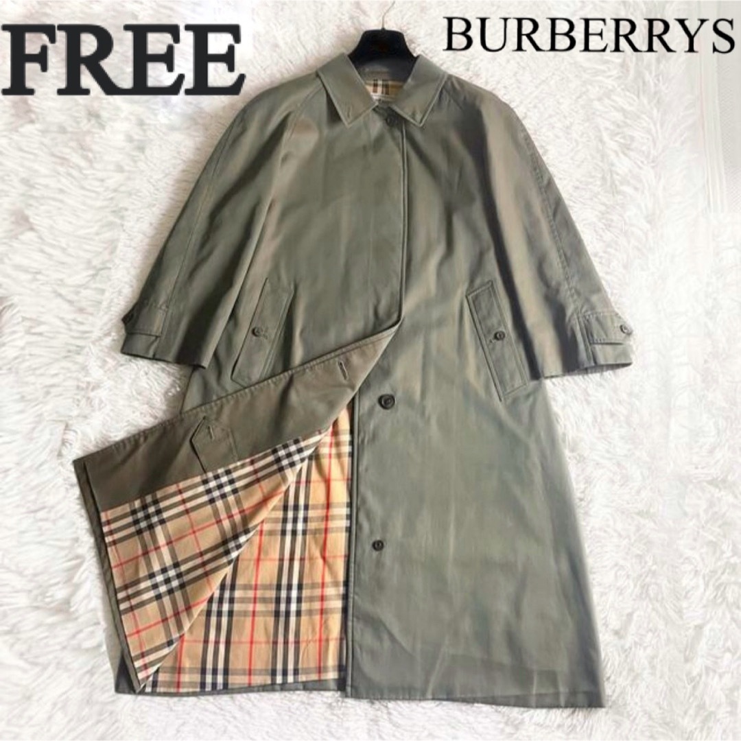 BURBERRY - 8 バーバリー バルマカーンコート 玉虫色 ノバ BURBERRY - 8 バーバリー バルマカーンコート 玉虫色 ノバ