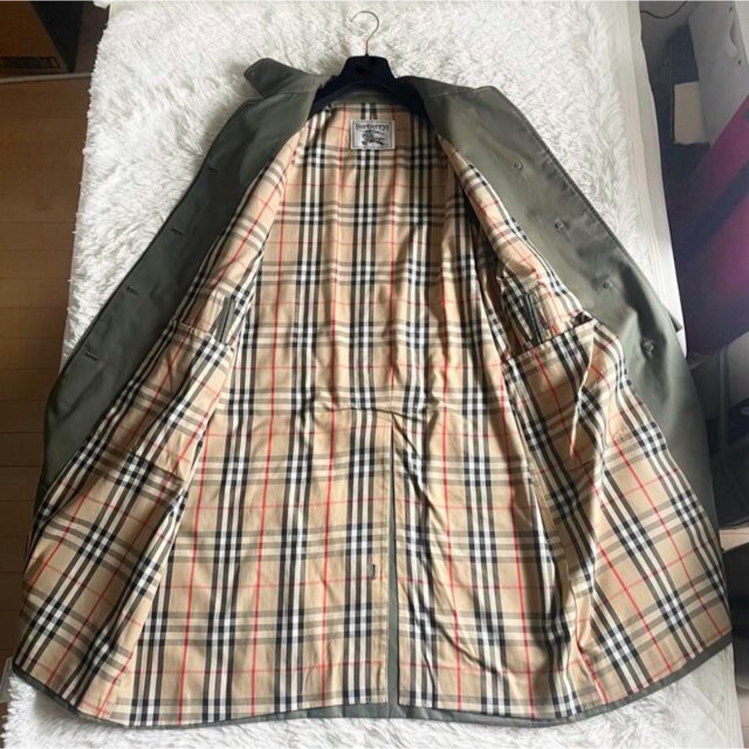 BURBERRY - 8 バーバリー バルマカーンコート 玉虫色 ノバ BURBERRY - 8 バーバリー バルマカーンコート 玉虫色 ノバ