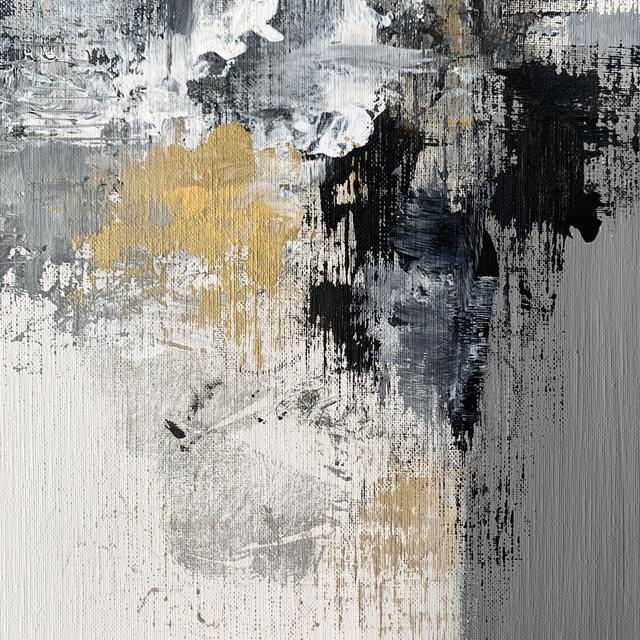 返品不可】 絵画487 表参道 油絵/風景/街景/東京/東京湾/硝子工場
