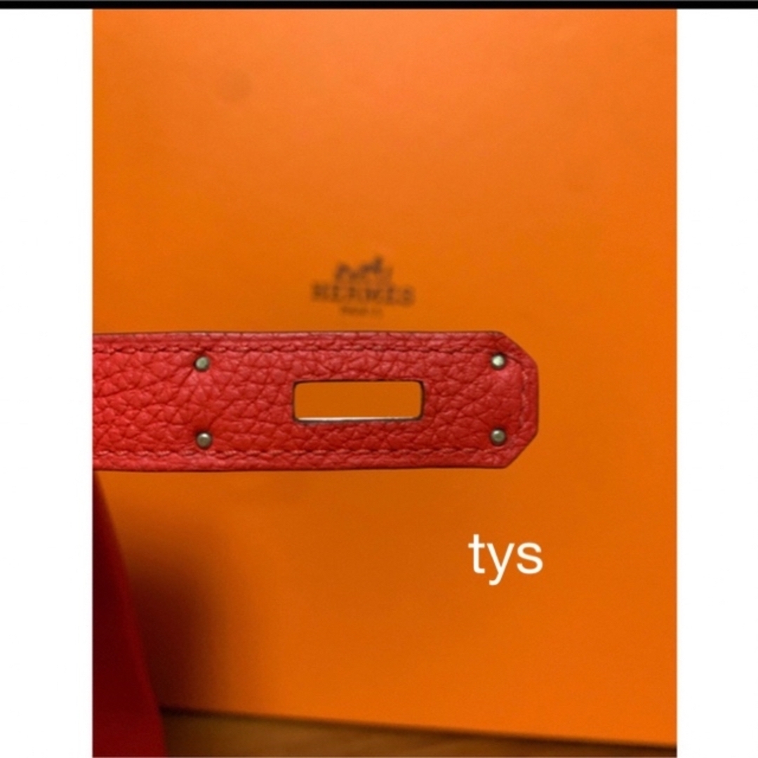 Hermes(エルメス)の専用になります！美品エルメス　バーキン30  シルバー金具　ルージュクー レディースのバッグ(ハンドバッグ)の商品写真