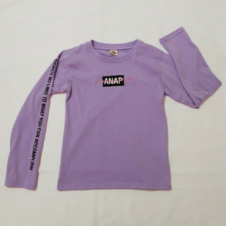 アナップキッズ(ANAP Kids)のアナップキッズ アドレスロゴロンT(Tシャツ/カットソー)