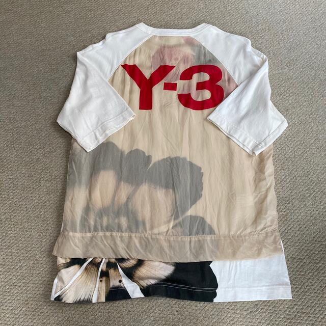 Y-3(ワイスリー)のY-3 M SHADE RAW JERSEY GFX SS FLORAL メンズのトップス(Tシャツ/カットソー(半袖/袖なし))の商品写真