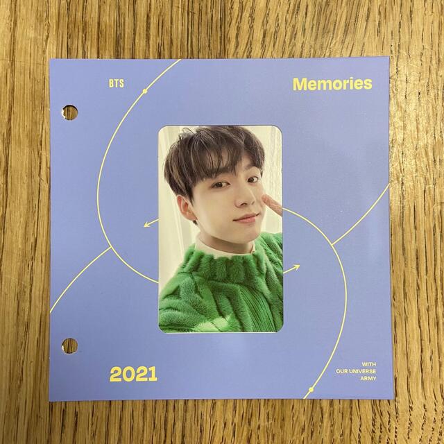 bts memories 2021 ジョングク　トレカ