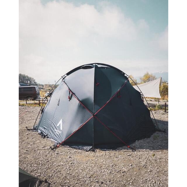 HILLEBERG(ヒルバーグ)の【1度のみ使用の美品】NorTent Gamme 6 / ノルテント ギャム6 スポーツ/アウトドアのアウトドア(テント/タープ)の商品写真