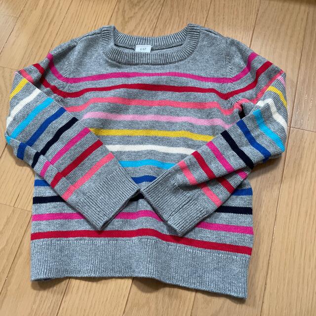 babyGAP(ベビーギャップ)のbabygap ニット キッズ/ベビー/マタニティのキッズ服女の子用(90cm~)(ニット)の商品写真