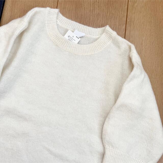 babyGAP(ベビーギャップ)の新品　baby gap レギンス　ニット　ワンピース　80女の子　長袖　長ズボン キッズ/ベビー/マタニティのベビー服(~85cm)(ワンピース)の商品写真