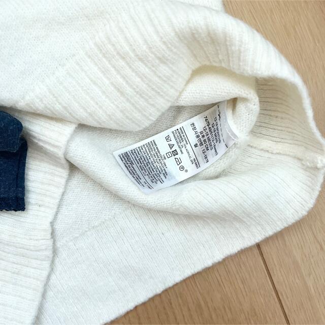 babyGAP(ベビーギャップ)の新品　baby gap レギンス　ニット　ワンピース　80女の子　長袖　長ズボン キッズ/ベビー/マタニティのベビー服(~85cm)(ワンピース)の商品写真