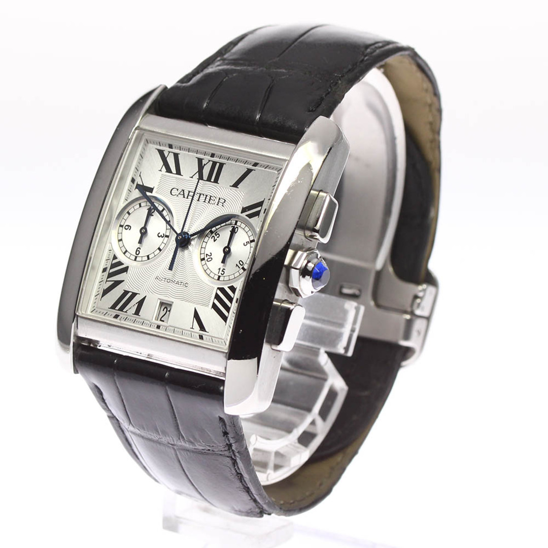 カルティエ CARTIER W5330007 タンクMC クロノグラフ 自動巻き メンズ _707391