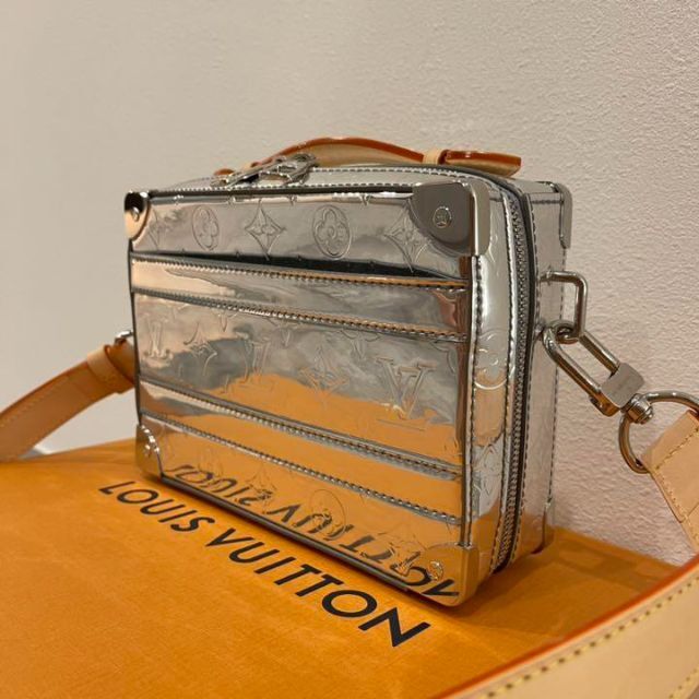 最高級のスーパー 【最新作】ルイヴィトン - VUITTON LOUIS M45885 ミラー ハンドル・ソフトトランク ショルダーバッグ