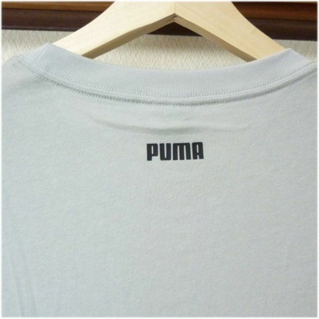 PUMA(プーマ)の新品未使用◆(L)(XL相当)プーマー PUMA グレーグラフィックロンT メンズのトップス(Tシャツ/カットソー(七分/長袖))の商品写真