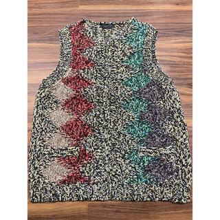 Prada   By color knit vest   13ss