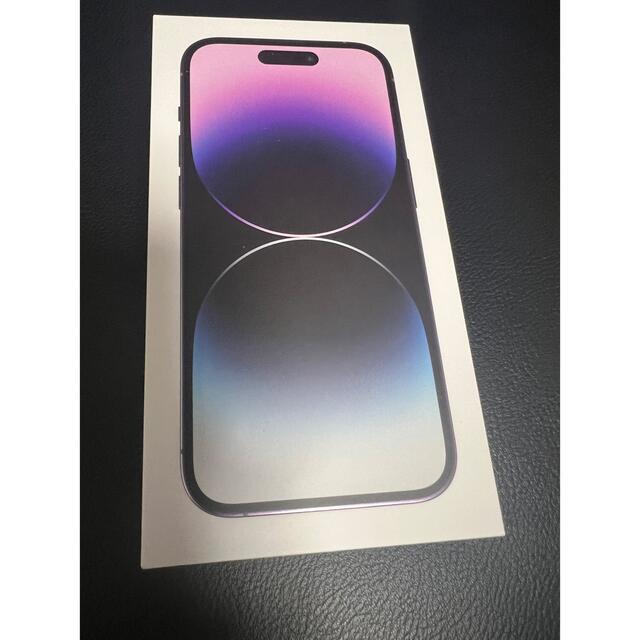 豪奢な Apple - 未開封 新品 ディープパープル 128GB pro Iphone14