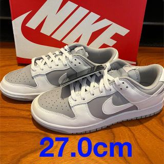 ナイキ(NIKE)のNike Dunk Low Grey and White 27.0cm US9(スニーカー)